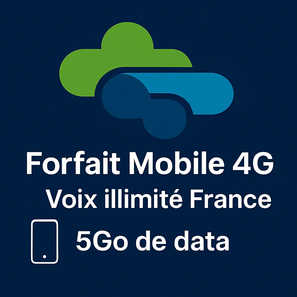 Forfait Mobile 4G - Voix illimité - Sans SIM (Orange)